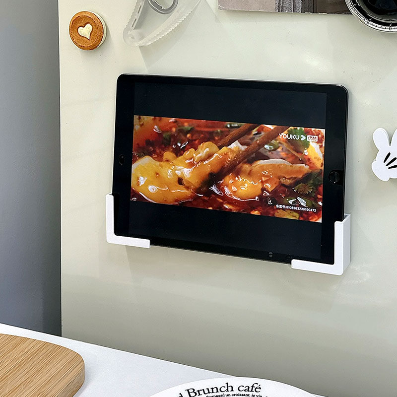 磁吸平板支架手机支架厨房支撑架宿舍看电视免打孔壁挂式便携固定,淘宝优惠券,粉丝福利购,淘宝优惠卷