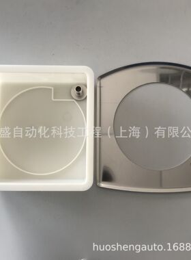 洁净空调机组压差表安装盒差压计明装支架不锈钢面罩取压钢管