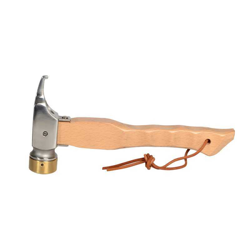 新帐篷锤榉木手柄不锈钢铜头户外露营登山帐篷地钉拔钉榔头带钩子,淘宝优惠券,粉丝福利购,淘宝优惠卷