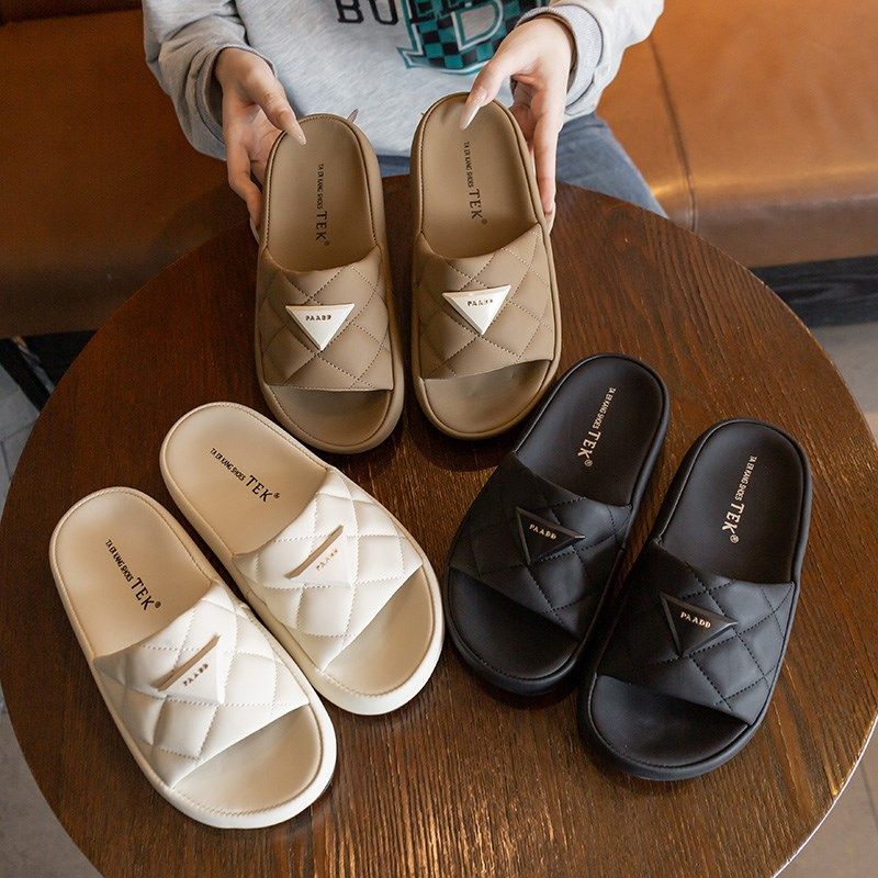 凉拖鞋女夏外穿2025新款厚底休闲沙滩凉鞋网红女士时尚孕妇一字拖,淘宝优惠券,粉丝福利购,淘宝优惠卷