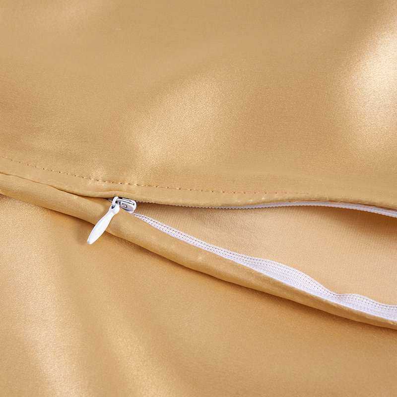 Y22姆米桑蚕丝真丝被套三件套 纯色简约北欧风丝绸被套,淘宝优惠券,粉丝福利购,淘宝优惠卷