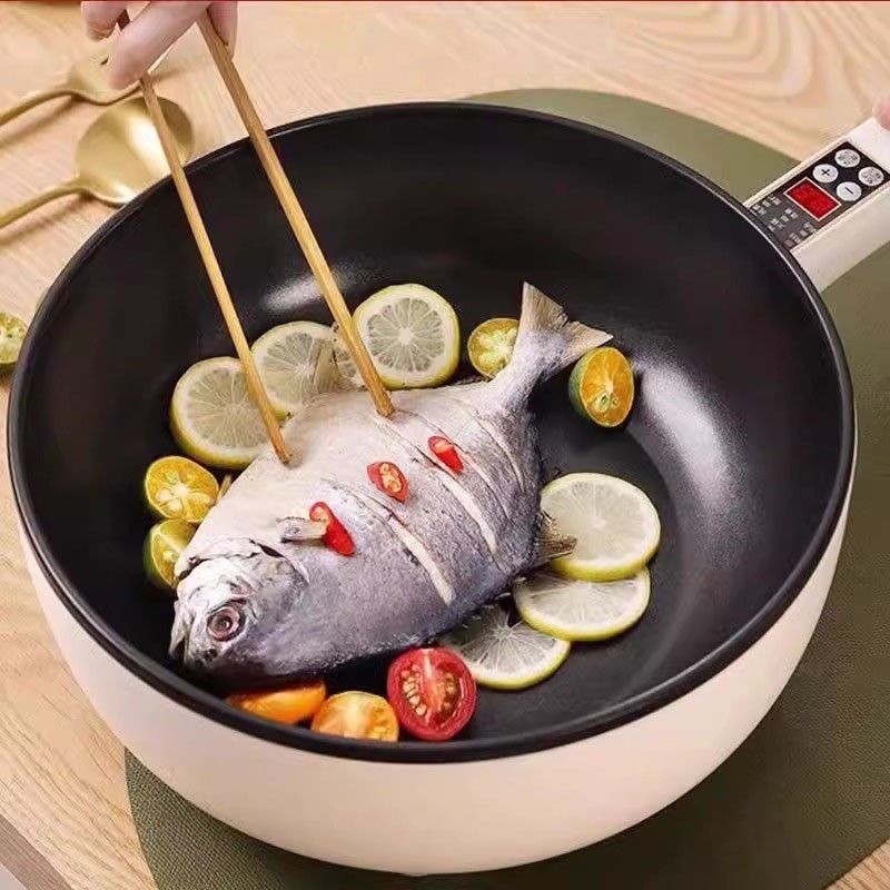 德国电炒锅多功能家用炒菜电煮锅电热火锅宿舍煎炒蒸煮一体锅,淘宝优惠券,粉丝福利购,淘宝优惠卷