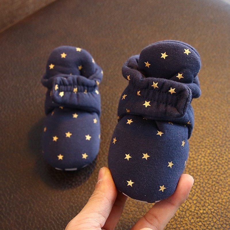 新生婴儿鞋子男0-1岁女软底不掉学步鞋冬季加厚保暖棉鞋宝宝秋冬,淘宝优惠券,粉丝福利购,淘宝优惠卷