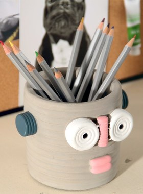 【八度空间】绘画主题儿童房书桌台面样板房摆件软装饰品画挂画