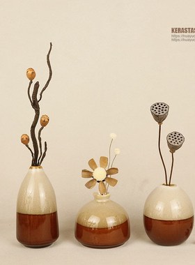 摆件客厅家居饰品书房餐边柜子电视柜玄关茶室新中式仿古摆设软装