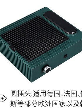 858-1可调速大功率80W日式美甲吸尘器循环过滤网低噪音指甲集尘机