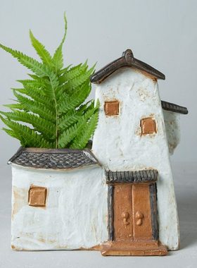 仿古瓷器 复古民国风格 田园风 桌面摆件 雅玩 收藏品 全手工制