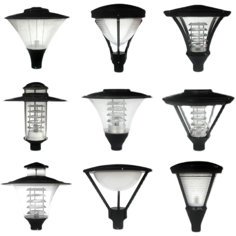 庭院灯灯头户外灯防水3米小区公园广场灯新农村LED景观灯路灯灯罩,淘宝优惠券,粉丝福利购,淘宝优惠卷