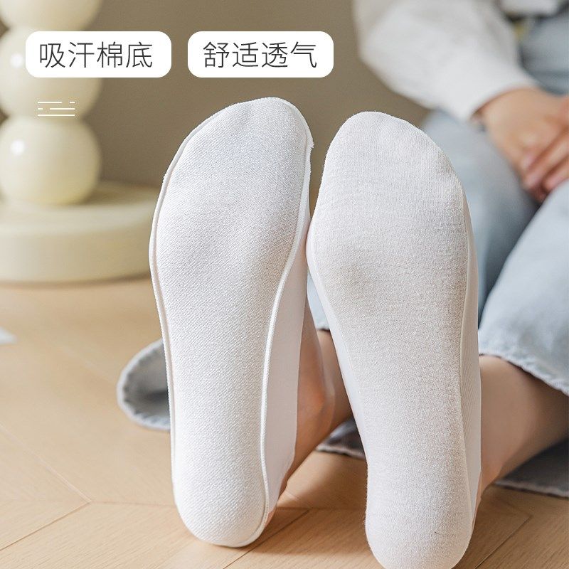 袜子女冰丝隐形袜防滑不掉跟纯棉袜底透气吸汗后跟拼色高跟鞋女袜,淘宝优惠券,粉丝福利购,淘宝优惠卷