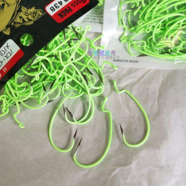 大包9003宽腹夜光曲柄钩夜光钩路亚倒钓海钓船钓黑头鳕鱼钩鲈鱼钩,淘宝优惠券,粉丝福利购,淘宝优惠卷