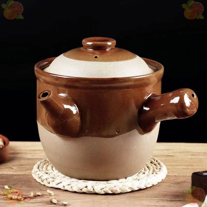耐高温明火燃气土陶煎药煲养生煲 传统老式熬药煎药砂锅养生药壶,淘宝优惠券,粉丝福利购,淘宝优惠卷