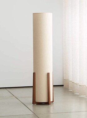 中式落地灯客厅书房卧室床头灯日式民宿茶室布艺装饰复古立式台灯