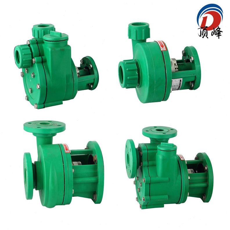 102103工程塑料新款  耐腐防腐自吸离心泵 泵头配件 叶轮 WB2机封 - 图0