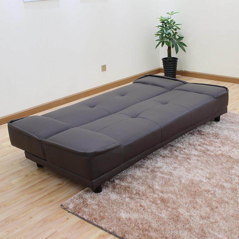 新款小户型公寓沙发经济实用舒适三人位沙发床多功能折叠沙发床 - 图2