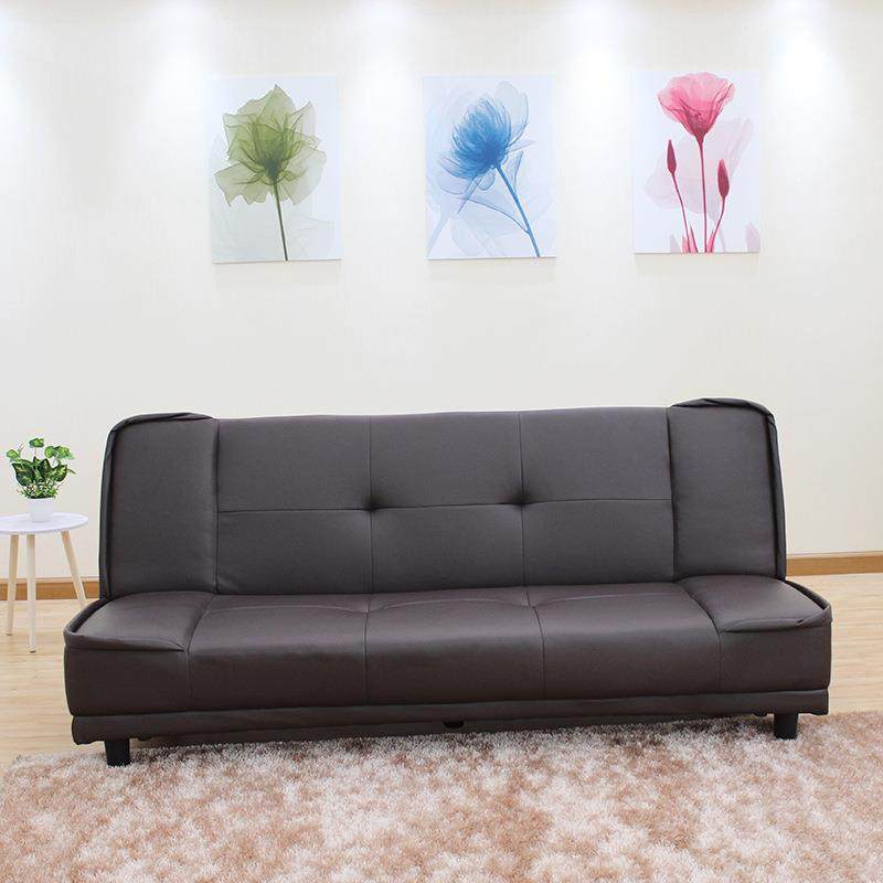 新款小户型公寓沙发经济实用舒适三人位沙发床多功能折叠沙发床 - 图0