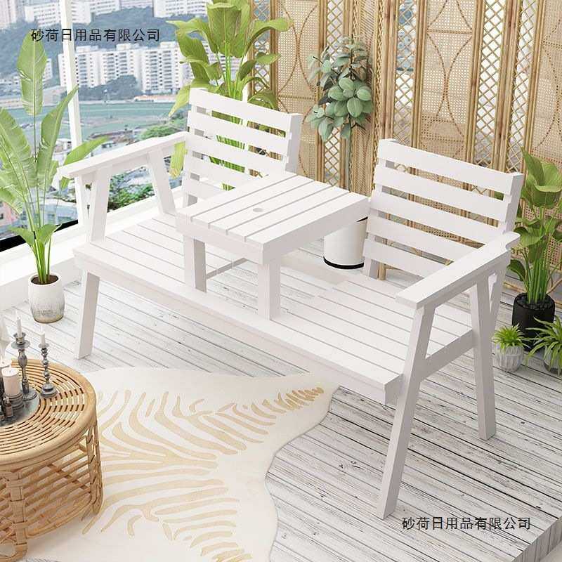 公园室外露营休闲户外椅子凳子花园休闲椅实木庭院阳台长椅双人椅,淘宝优惠券,粉丝福利购,淘宝优惠卷