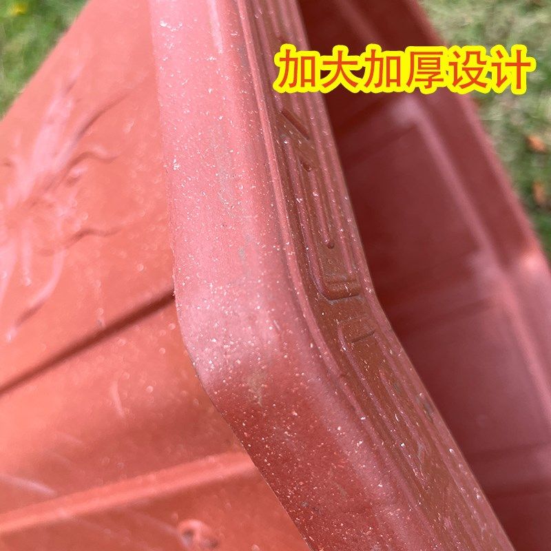 八角塑料花盆大号特大号加厚红色种树盆景三角梅龙缸盆.包邮无托,淘宝优惠券,粉丝福利购,淘宝优惠卷