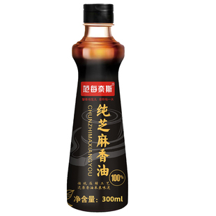 范每奈斯纯芝麻压榨香油300ml/瓶