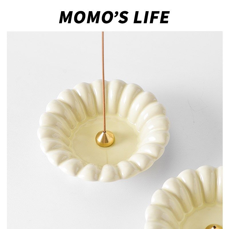 可爱日式手工禅意陶瓷香炉线香底座小号家用香薰简约创意香道摆件,淘宝优惠券,粉丝福利购,淘宝优惠卷