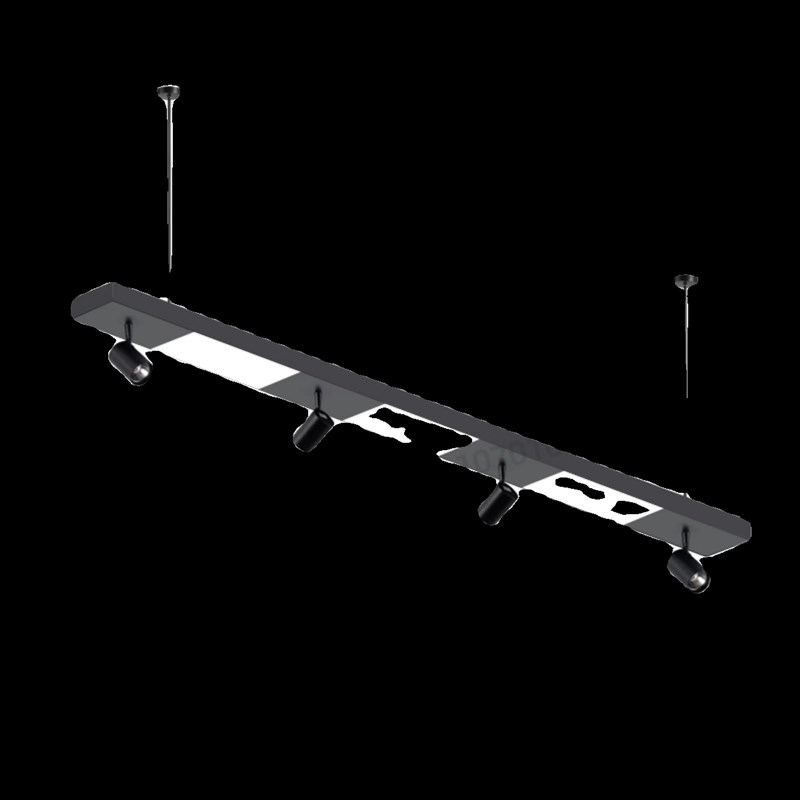 服装店吊灯专用灯射灯led轨道灯店铺商用超亮公司前台吧台导轨灯-图3