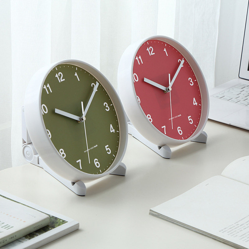 座钟台钟客厅时钟表摆件欧式家用台式摆钟创意静音坐钟桌面小挂钟,淘宝优惠券,粉丝福利购,淘宝优惠卷
