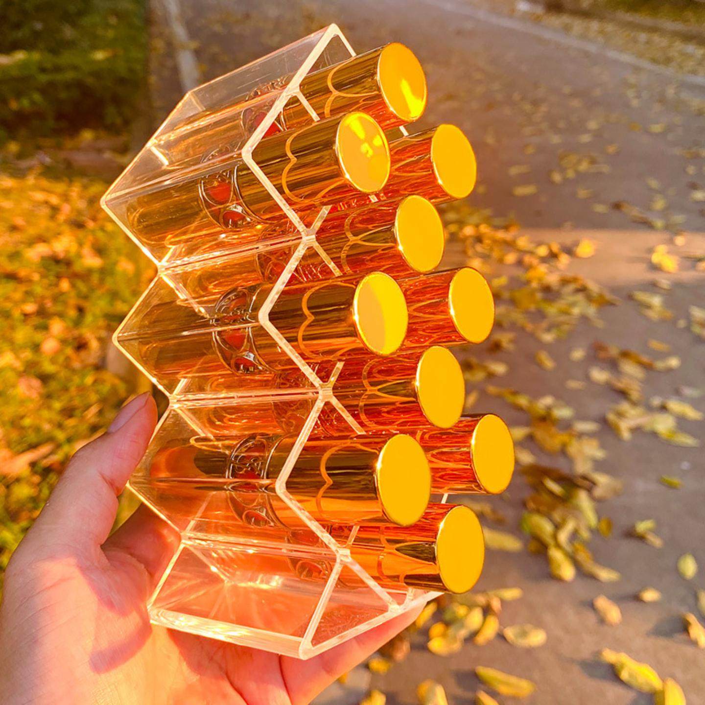 口红收纳盒桌面整理收纳盒亚克力防尘展示架化妆品收纳盒唇釉唇膏,淘宝优惠券,粉丝福利购,淘宝优惠卷