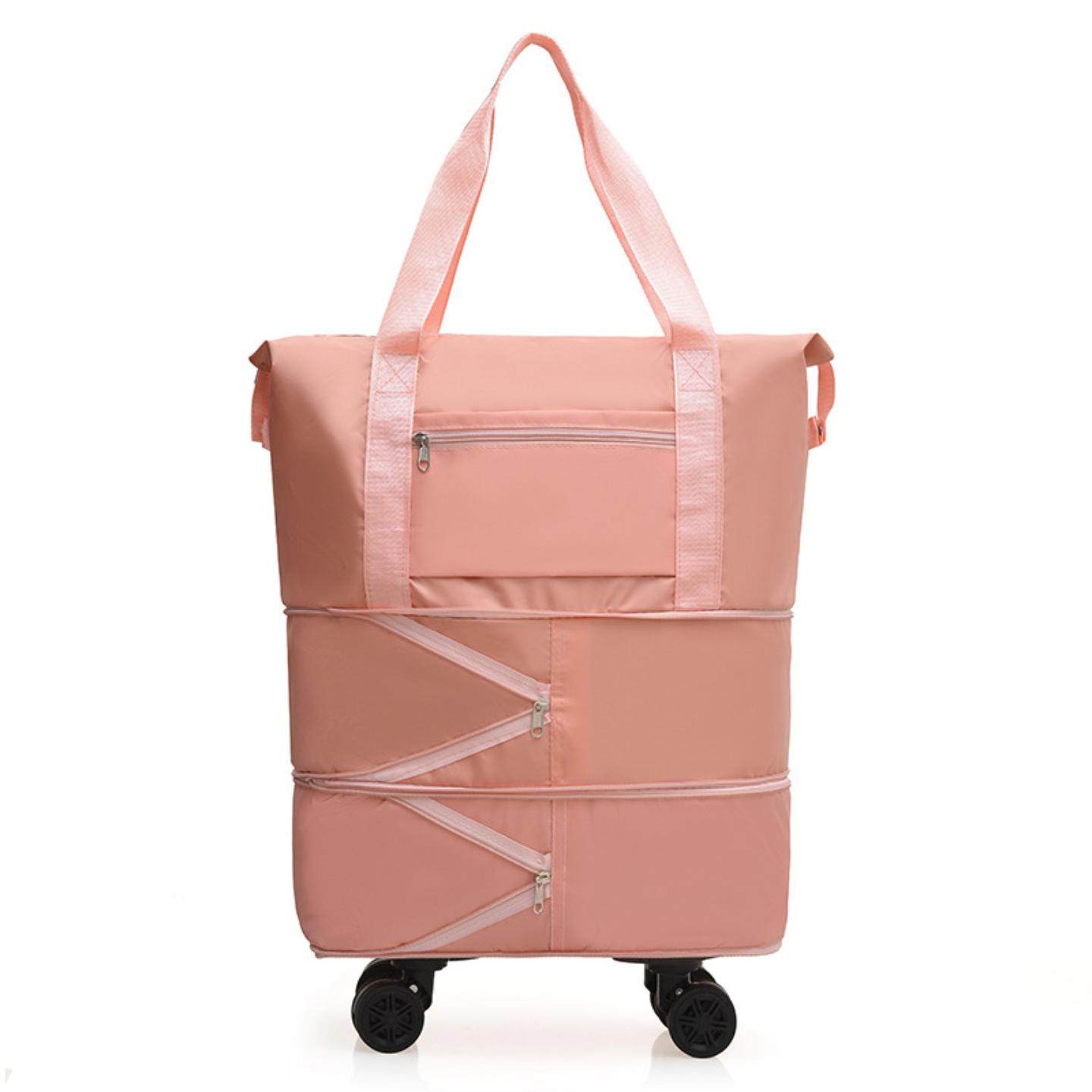 旅行包大容量万向轮学生出差待产收纳包防水干湿分离可扩展行李包,淘宝优惠券,粉丝福利购,淘宝优惠卷