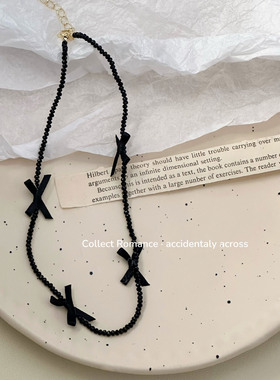 水晶男女通用韩国小众设计项链