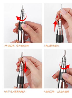 美甲打磨机吸尘器一体修指甲电动卸甲机磨头吸灰粉尘机美甲店专用