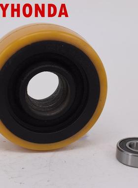 无锡大隆堆高车辅助轮100*45-42聚氨酯平衡轮现货直销