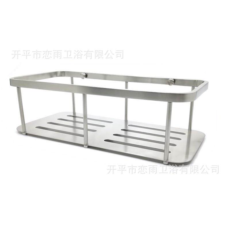 304不锈钢浴室转角置物架篮方形网篮挂架墙上置物板30CM,淘宝优惠券,粉丝福利购,淘宝优惠卷