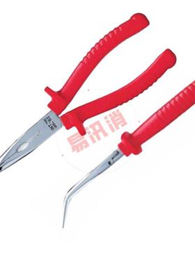 AP0516N弯嘴型电话钳AP0520N尖头钳安全手柄断线钳五金工具