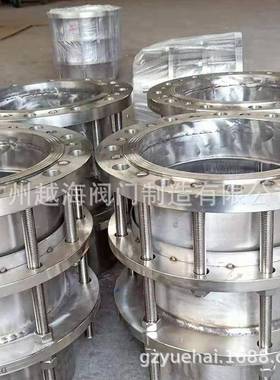 304L不锈钢传力接头自来水管道316L不锈钢双法兰松套传力伸缩器
