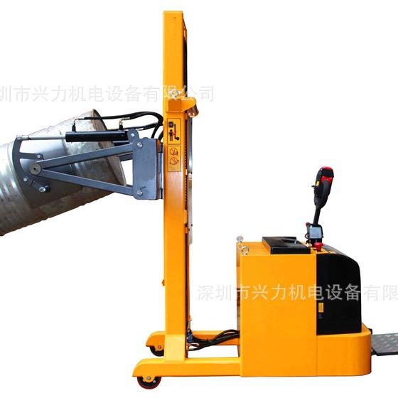 YL420无支腿电动油桶倒料车平衡重式全电动油桶搬运车油桶翻转车 - 图2