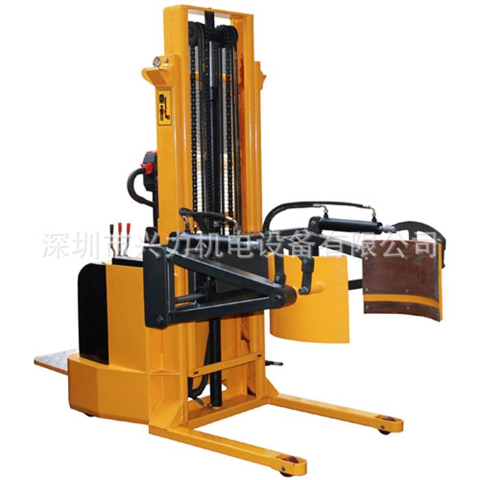 YL420无支腿电动油桶倒料车平衡重式全电动油桶搬运车油桶翻转车 - 图3