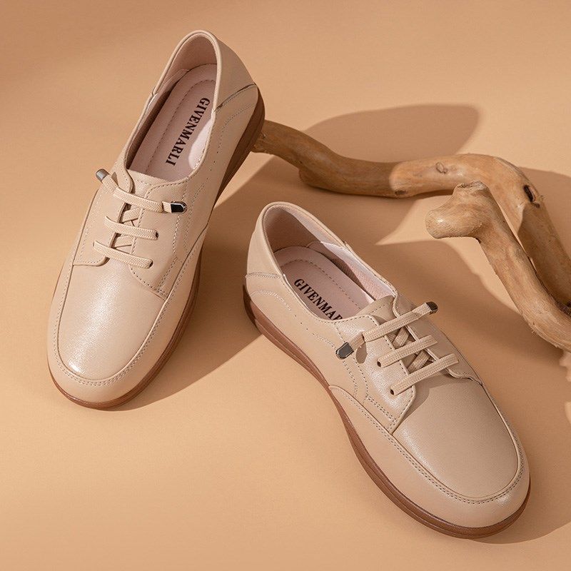 41码42中年妈妈运动旅游小白鞋女牛筋平底轻便休闲真皮软底单皮鞋,淘宝优惠券,粉丝福利购,淘宝优惠卷