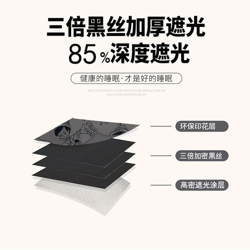 学生上铺强遮光床帘宿舍上下铺帘子围帘大学寝室窗帘隔断加厚床幔 - 图1