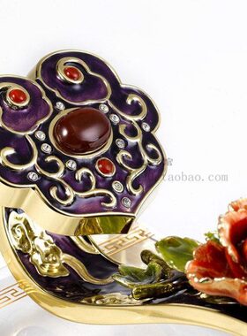 富贵如意水晶摆件客厅门厅卧室台面装饰品摆设高档家居工艺品礼品