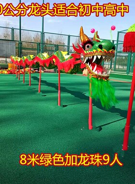 舞龙表演道具舞龙灯小学生舞龙龙头舞龙成人舞龙舞狮