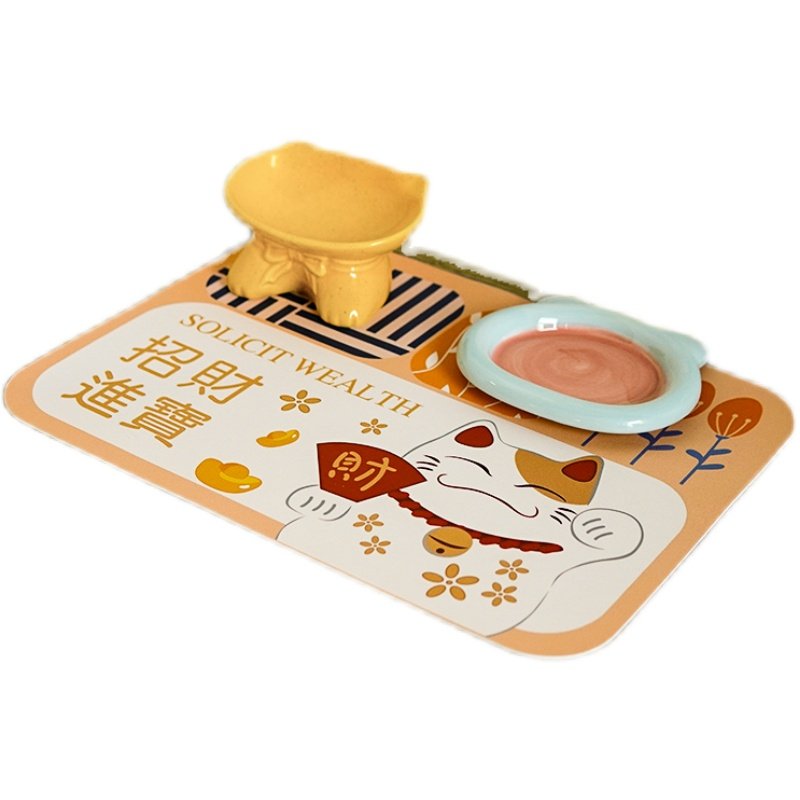 宠物地垫餐垫猫咪吃用品饭垫子硅胶狗狗笼碗防滑防水喂食养猫专用,淘宝优惠券,粉丝福利购,淘宝优惠卷