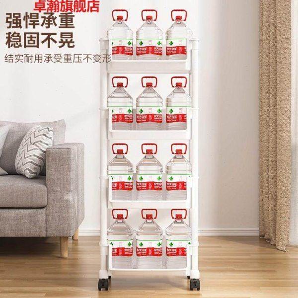 可移动书架置物架学霸书架收纳架多层家用小推车带轮落地简易书柜,淘宝优惠券,粉丝福利购,淘宝优惠卷