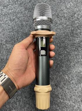 KTVU段红外对频高端舞台无线一拖二麦克风领夹头戴会议