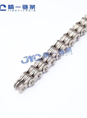 304不锈钢板式工业链条非标传动输送叉车机械设备滚子链防缠绕