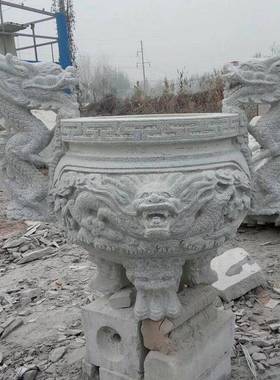 土地庙户外小庙石雕土地公土地婆石头社公社母土地庙