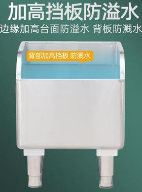 不锈钢拖把池学校家用厕所洗物墩布池单位食堂墩布池可做304