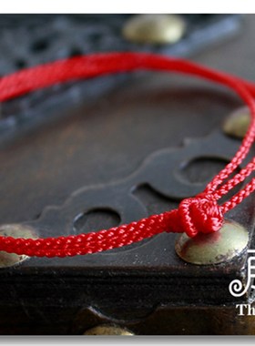 [三生绳]王菲款纯手工定制情侣红绳手链 旺姻缘稳爱情婚姻细绳子