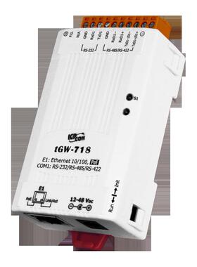 Modbus/TCP转ModbusRTU串口联网网关，带PoE口S-232和485