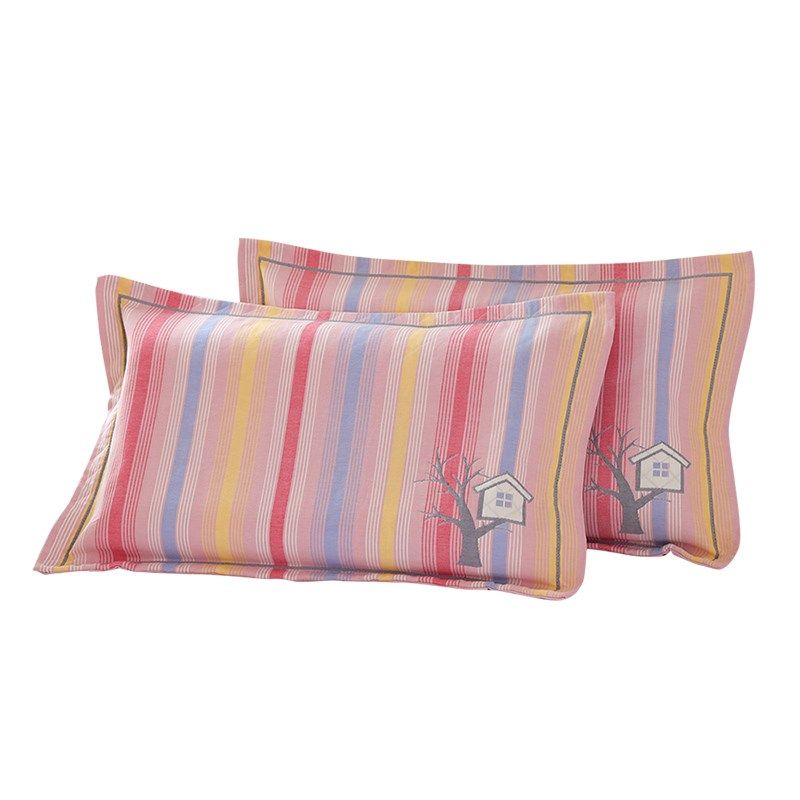 纯棉纱布枕套新款柔软透气枕头套儿童家用全棉单人吸汗枕芯内胆套,淘宝优惠券,粉丝福利购,淘宝优惠卷