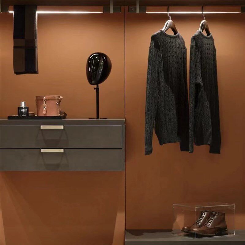 壁挂式衣帽间五金配件极简意式开放式步入式挂墙立柱背挂衣柜挂件,淘宝优惠券,粉丝福利购,淘宝优惠卷
