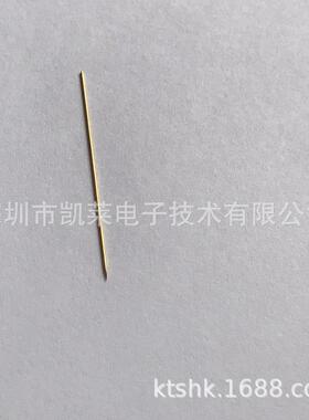 现货供应镀金钨钢针进口晶元探针ts-38-2.0电极点测探针探针台针